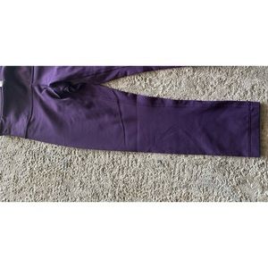 Luluecrop pants yoga workout NWT Purple size 6